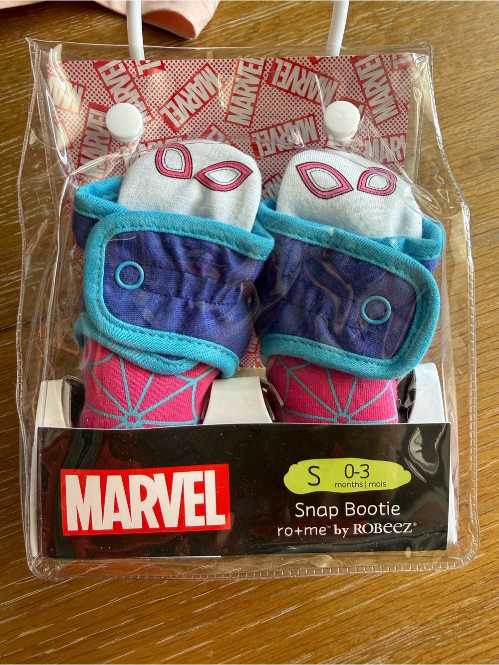 Robeez infant bootie Ghost Spider Marvel